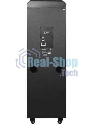 Колонка портативная Ural 203 черный 2000W 1.1 BT/3.5Jack/USB-C 15м 9000mAh