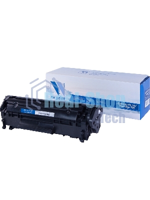 Картридж лазерный NVPrint совместимый HP Q2612A/FX-10/Can703 для HP LJ 1010/1015/1022 Canon L100/M4010/(2000k)