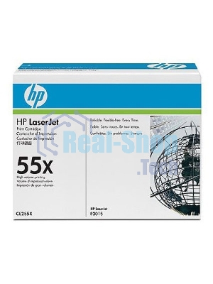 Картридж лазерный HP CE255X черный для LaserJet P3015/P3015d/P3015dn/P3015x 12500 стр.