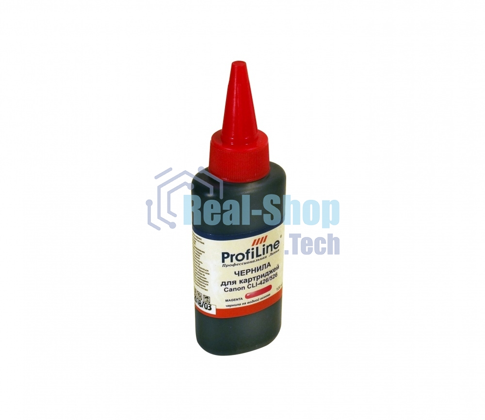 Чернила ProfiLine PL-CLI-426/526 для принтеров Canon iP4820/iP4840/iP4850/iP4870/MG6120/MG6140/MG6150/MG6170/MG8120/MG8140/MG8150/MG8170 Magenta водн 100 мл