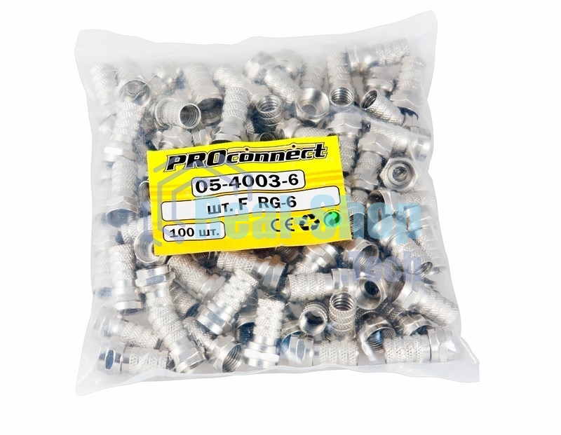 РАЗЪЕМ F-разъем RG-6 05-4003-6 PROconnect