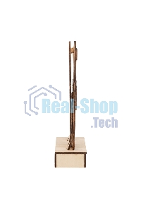 Деревянная фигурка Neon-night с подсветкой 