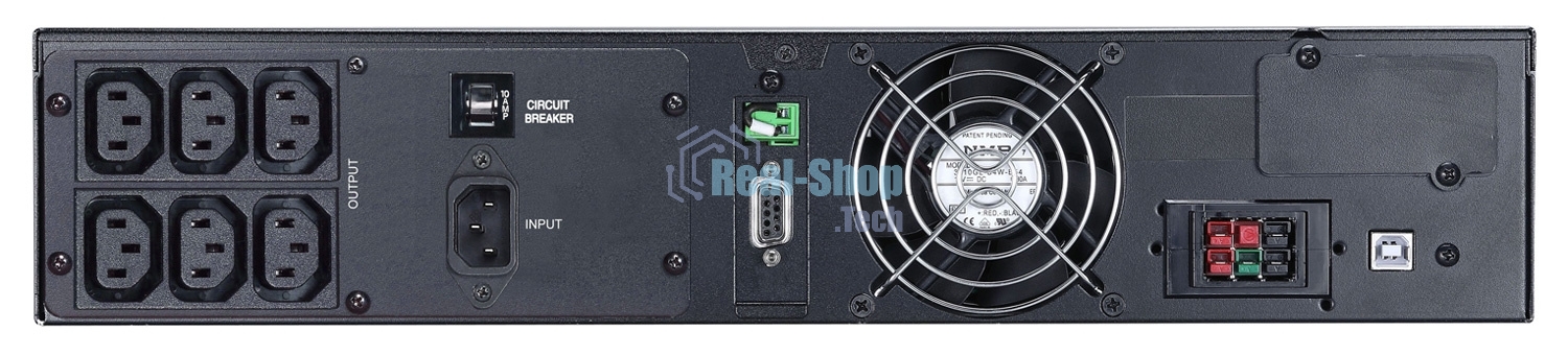 Источник бесперебойного питания Powercom Macan MRT-1500SE 1500Вт 1500ВА черный