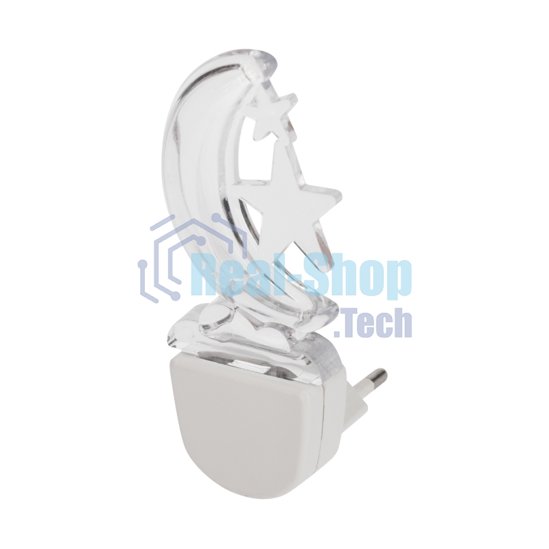 Ночник светодиодный Rexant ЛУННАЯ НОЧЬ белое свечение, 230 В