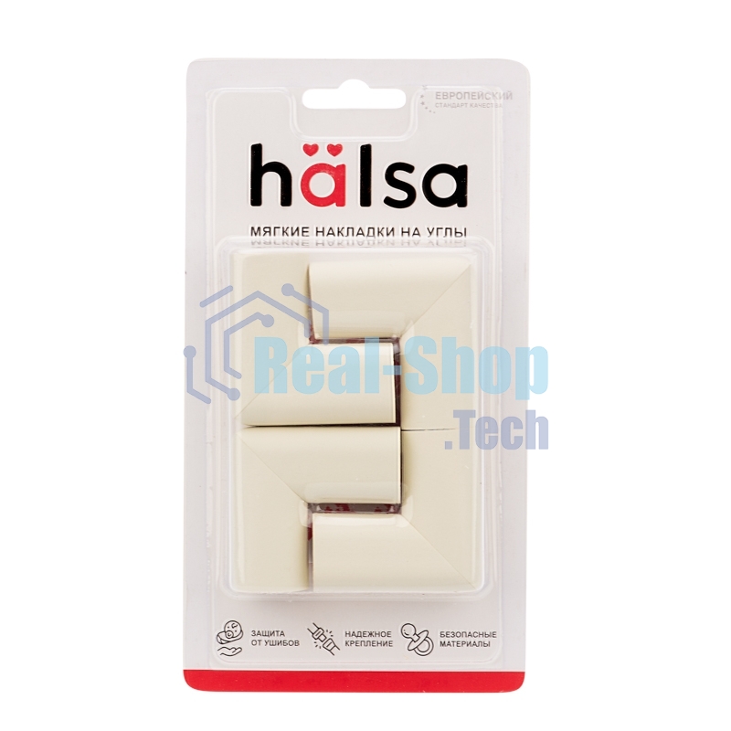 Мягкие накладки-протекторы для мебели (24x8x50 мм) 4 шт.