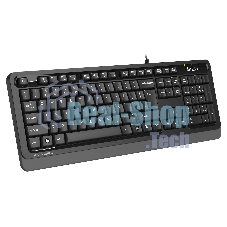 Клавиатура проводная A4Tech Fstyler FKS10, USB, черный/серый