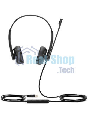 Гарнитура проводная Yealink UH34 Dual UC