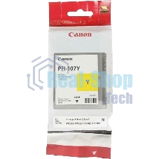Картридж струйный Canon PFI-107Y (6708B001) желтый (130 мл) для Canon iP F680/685/780/785
