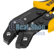 Клещи для обжима наконечников штыревых Denzel НШВ, НШВИ, НШВИ-2, 0,5-4 мм2