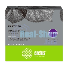 Картридж ленточный Cactus CS-DK11209 черный для Brother P-touch QL-500, QL-550, QL-700, QL-800 Картридж ленточный Cactus CS-DK11209 черный для Brother P-touch QL-500, QL-550, QL-700, QL-800