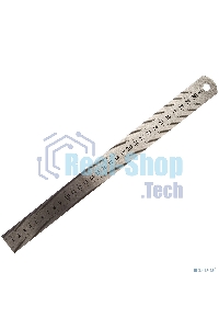 Линейка измерительная Sparta 300 мм, металлическая