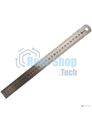 Линейка измерительная Sparta 300 мм, металлическая