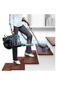 Пылесос Bosch BGS05A220 Global синий/серый, 700/800 Вт, уборка сухая, пылесборник контейнер 1.5 л