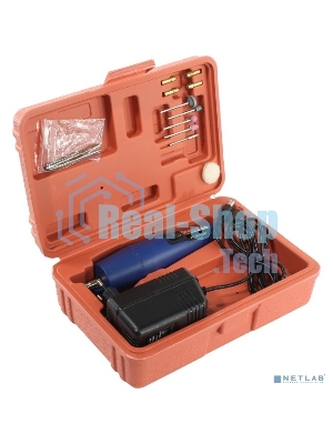 Дрель (гравер) Rexant 12000 об/мин, 12 Вт, 10 насадок, в кейсе