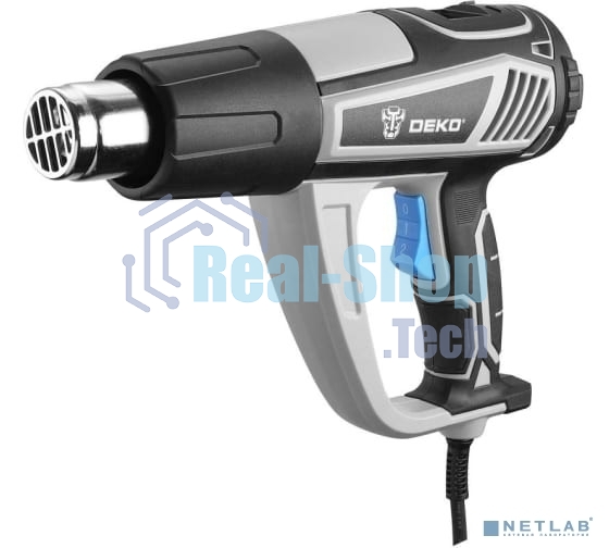Фен технический Deko HG2500 PRO 2500Вт темп.350/600С