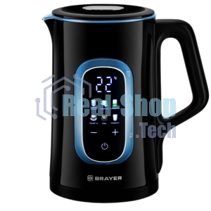 Чайник BRAYER BR6101 1500Вт, 1.5л, черный
