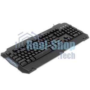 Клавиатура Oklick 731G проводная, USB Type-A, серый/белый