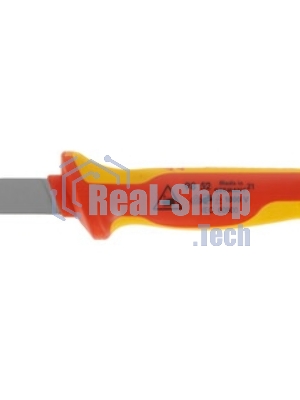 Нож кабельный KNIPEX 9852 1000V 180 мм электротехнический. инстументальная сталь,закаленная в масле.