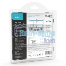 Лента светодиодная Basic Gauss 12V 10W/m 700lm/m 4000K IP20 LED 2m 1/100