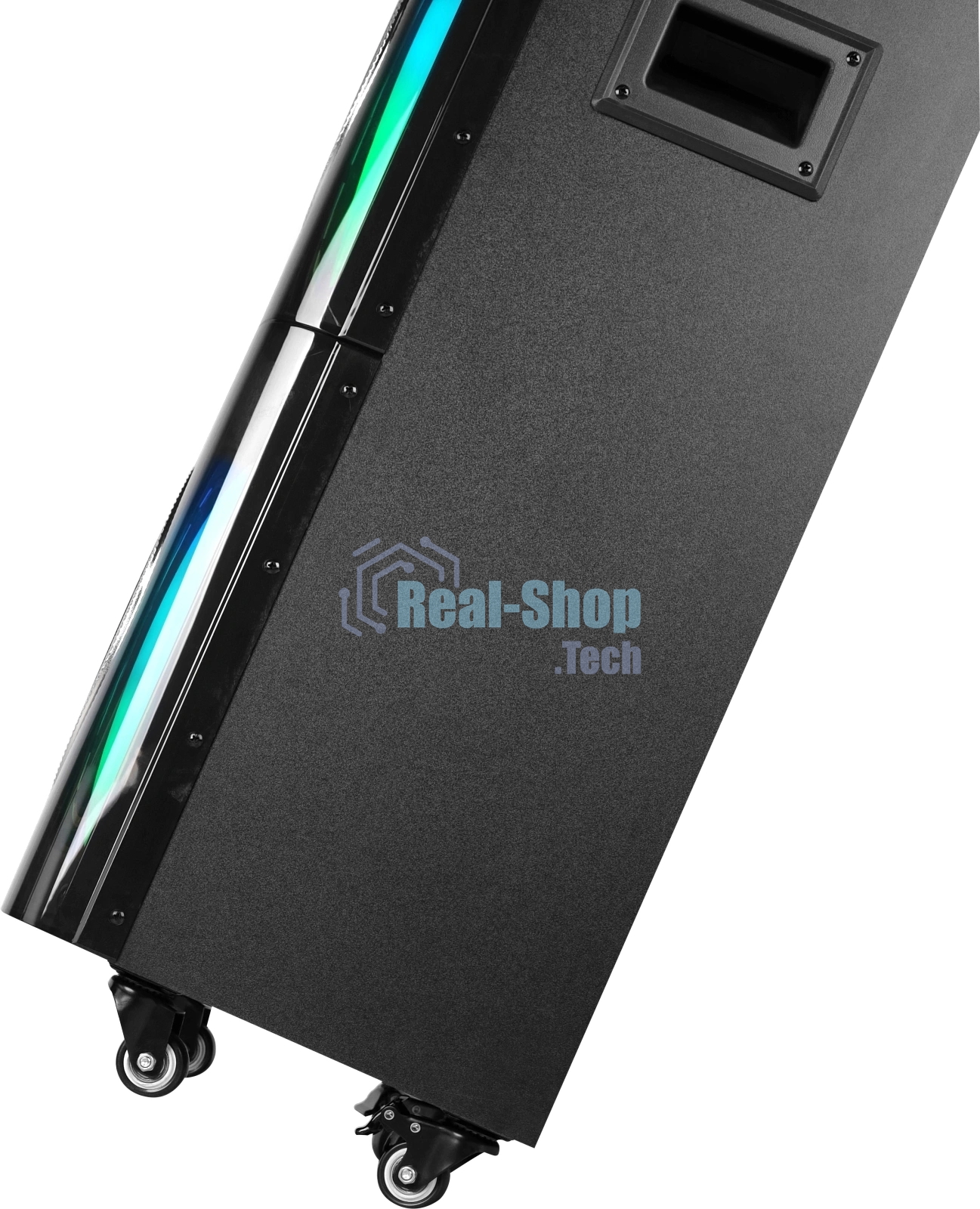 Колонка портативная Ural 203 черный 2000W 1.1 BT/3.5Jack/USB-C 15м 9000mAh
