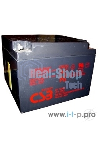 Батарея для ИБП CSB GP-12260 (12V, 26Ah) для UPS клеммы F2