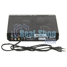 Плеер DVD Hyundai H-DVD120 черный ПДУ