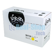 Картридж лазерный Sakura Q6472A для HPColor LaserJet 3600/3600n/3600dn, желтый, 4000 к.