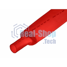 Трубка термоусадочная 40.0/20.0 1м красн. Rexant 24-0004