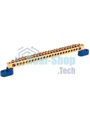 Шина нулевая ШНИ 8х12-24-У2-С на 2-х угл. изол. ИЭК YNN10-812-24C2-K07