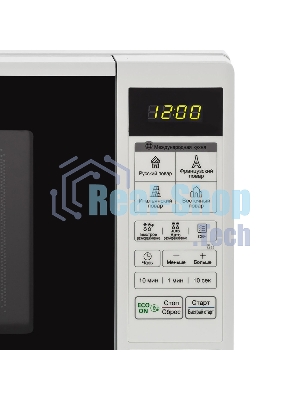 Микроволновая печь LG MS20R42D белый, 20 л, 700 Вт, переключатели - сенсор