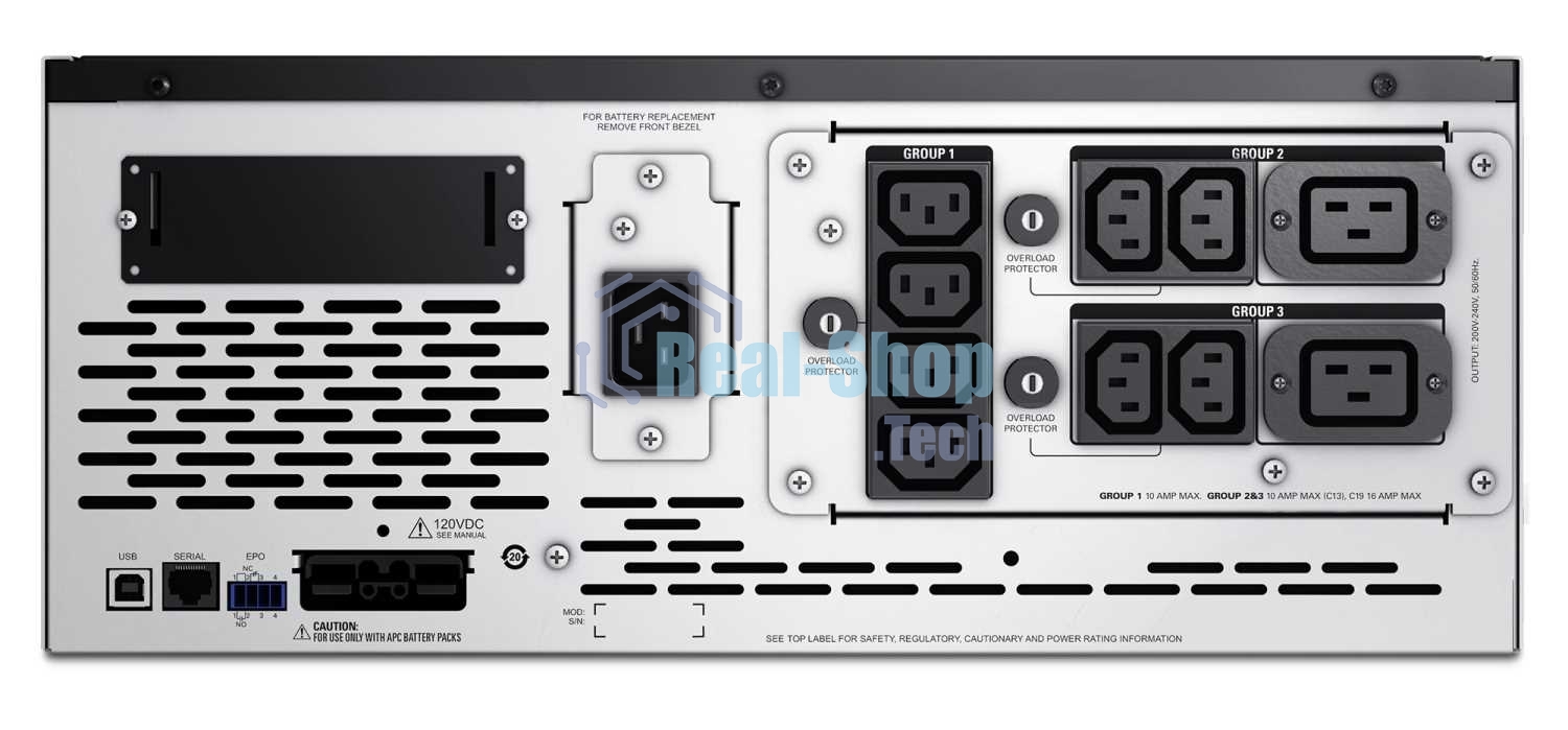 Источник бесперебойного питания APC Smart-UPS X SMX3000HV 2700Вт 3000ВА черный