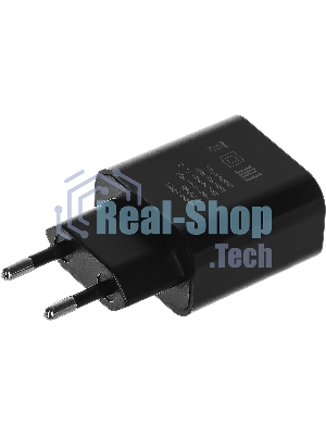 Сетевое зарядное устройство Buro BUWD1 3A PD+QC черный