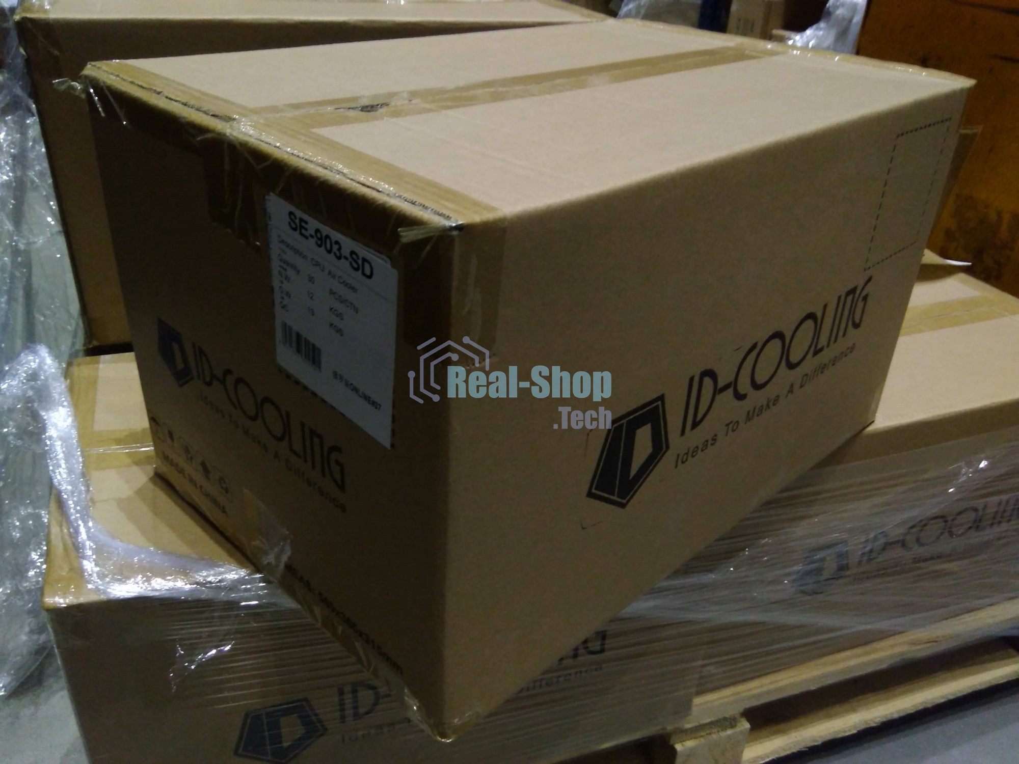 Кулер CPU ID-Cooling SE-903-SD V3 черный 92мм алюминий+медь 2000rpm 23.1db 3-pin 130W 123мм