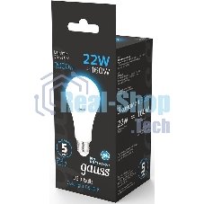 Лампа cветодиодная A70 22W 1640lm 6500K E27 LED