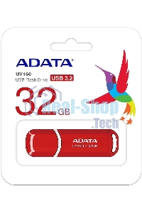 Флешка USB ADATA UV150 (AUV150-32G-RRD), 32Gb, USB 3.0, R/W 35/10, красный