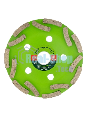 Чашка алмазная Сибртех зачистная 125 мм, двухрядная