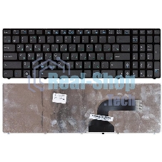 Клавиатура для ноутбука Asus K52 K53 G73 A52 G60 черная с рамкой