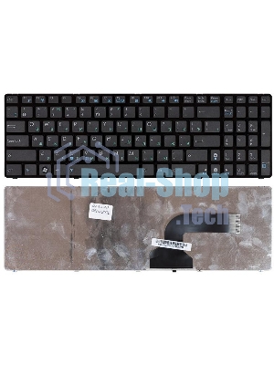 Клавиатура для ноутбука Asus K52 K53 G73 A52 G60 черная с рамкой