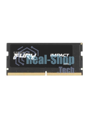 Оперативная память Kingston Fury Impact, DDR5, 16GB (1x16 GB), 5600 MHz, CL40, SO-DIMM
