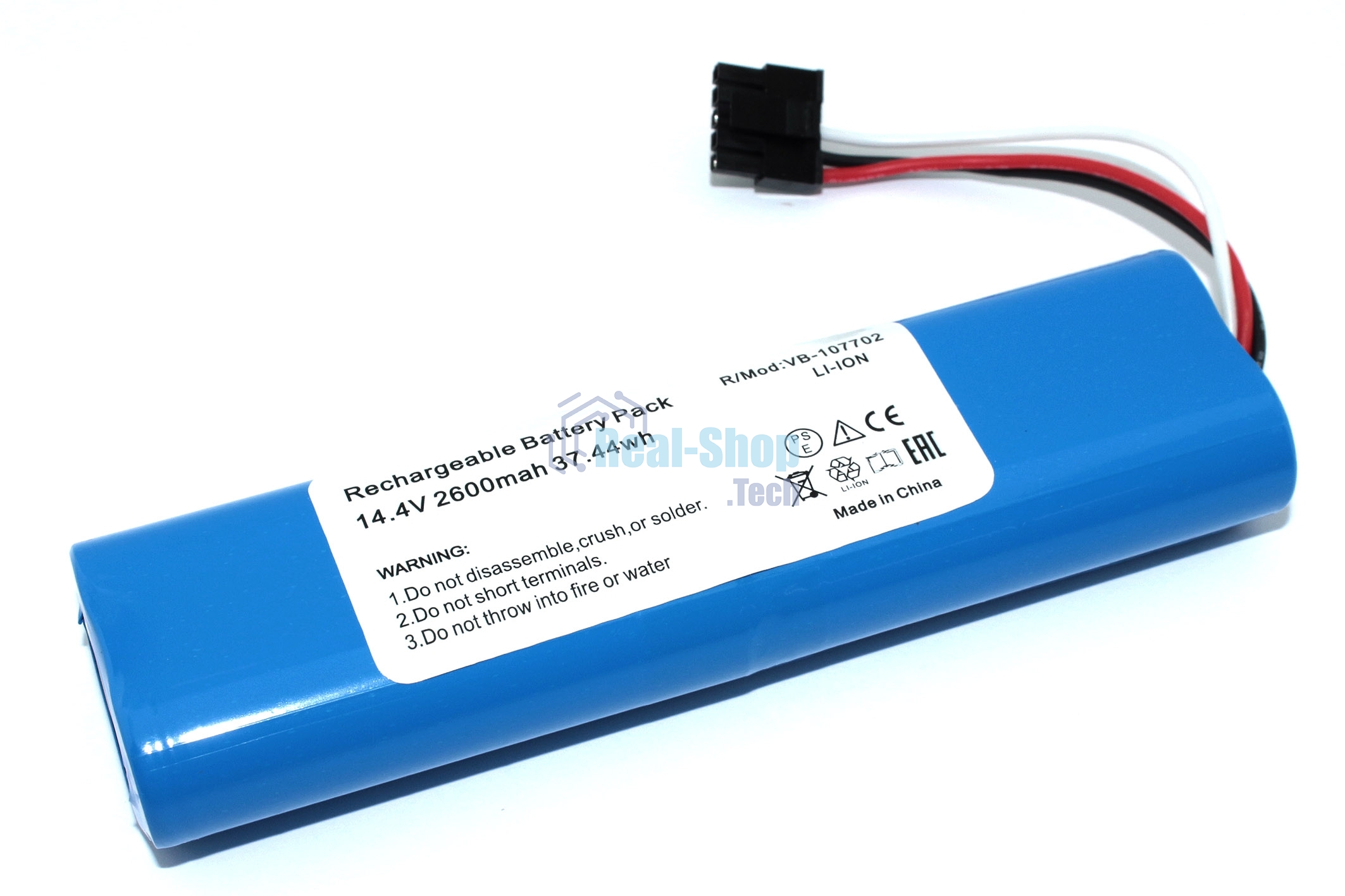 Аккумулятор для пылесоса Proscenic LDS M7, Xiaomi STYTJ02YM,Haier JX37 14,4V 2600mAh