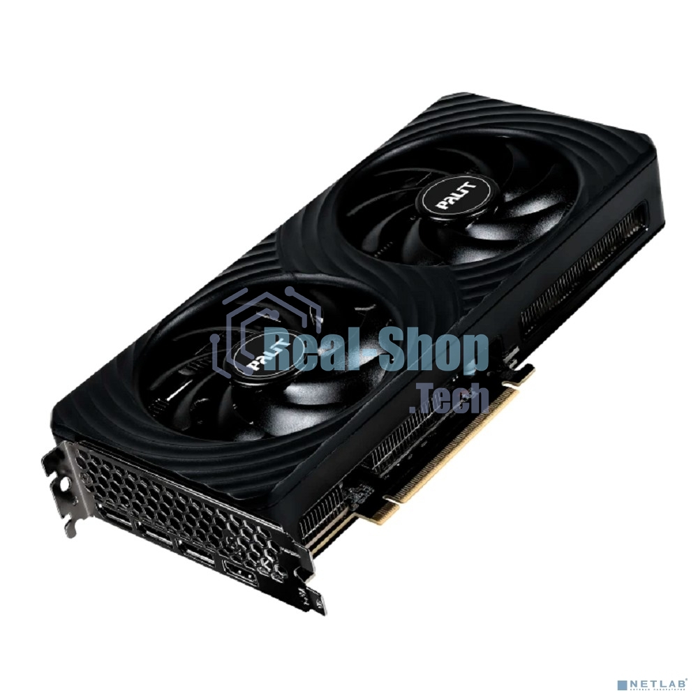 Видеокарта Palit PA-RTX 5060Ti DUAL OC 8Gb RTX 5060TI 8Gb 128bit GDDR7 2407/28000 HDMIx1 DPx3 HDCP Ret