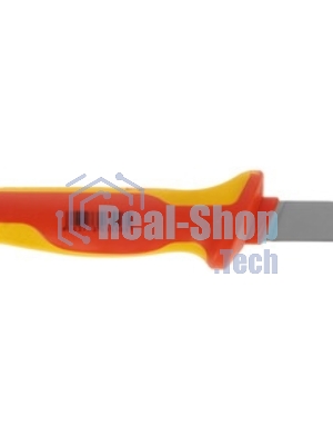 Нож кабельный KNIPEX 9852 1000V 180 мм электротехнический. инстументальная сталь,закаленная в масле.