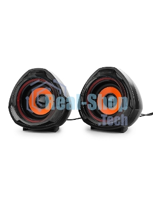 Акустическая система 2.0 Gembird SPK-105, черный, 5 Вт, регулятор громкости, USB-питание