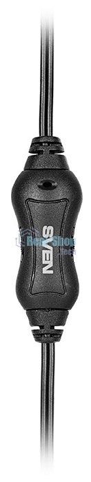 Гарнитура проводная мультимедийная с микрофоном SVEN AP-151MV, черный