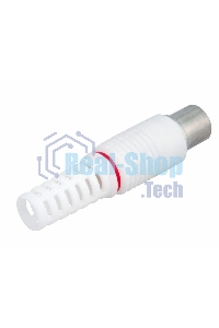 Разъем штекер TV Rexant без пайки белый