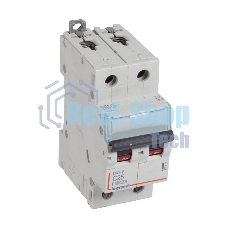 Выключатель автоматический модульный 2п C 25А 6кА DX3-E Leg 407279