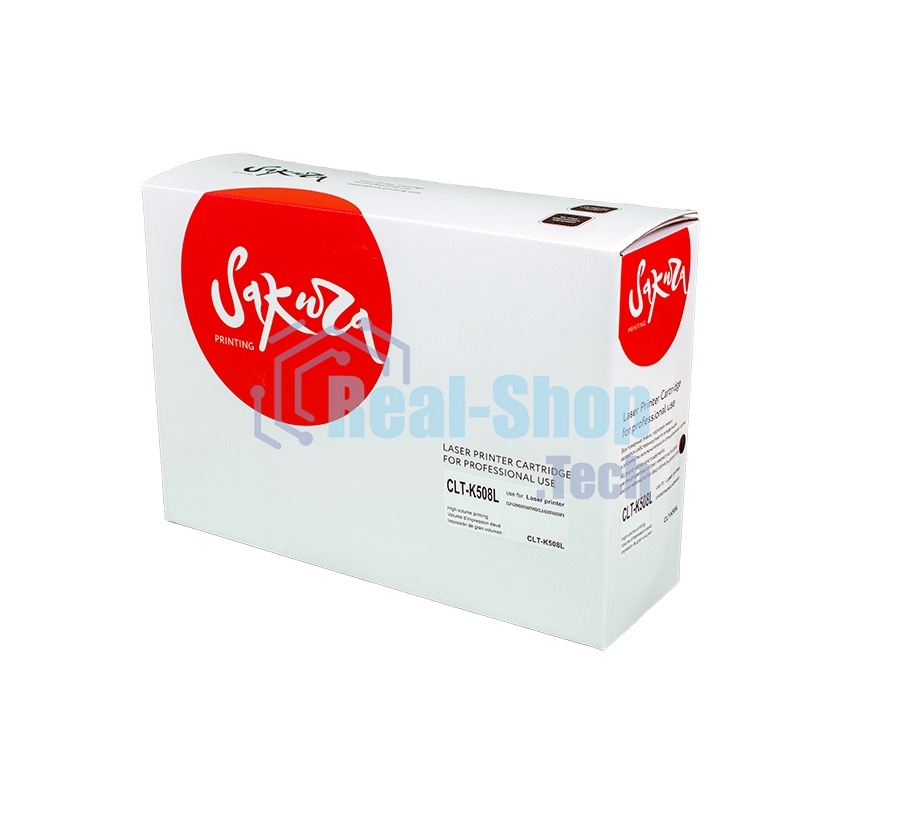 Картридж лазерный Sakura CLTK508L для Samsung CLP-620/670/CLX6220/6250, черный, 5000 к.