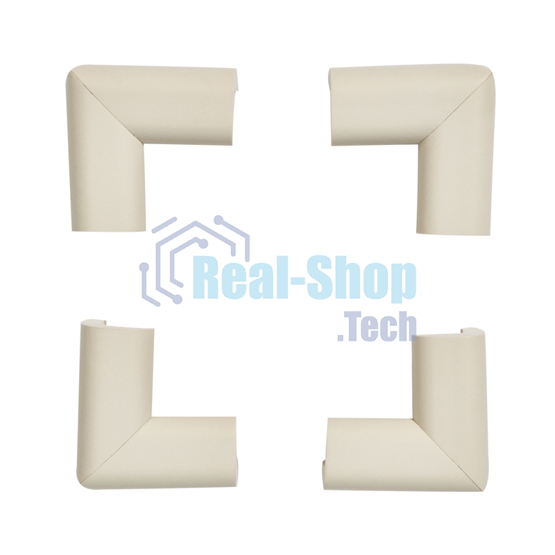 Мягкие накладки-протекторы для мебели (24x8x50 мм) 4 шт.