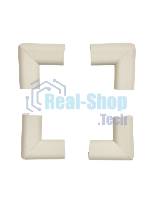 Мягкие накладки-протекторы для мебели (24x8x50 мм) 4 шт.