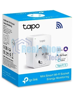 Умная розетка Mini Smart Wi-Fi Socket, Energy MonitoringSPEC: 100-240 V, Max Load 16 A, 50/60 Hz, 2.4 GHz Wi-Fi networkingFEATURE: Amazon Certified for Humans (FFS), Energy Monitoring, Voice Control (works with Amazon Alexa and Google Assistant), Remote Control